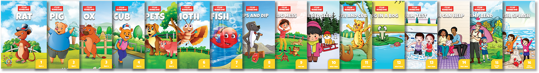 Little Lions Literacy Book sets