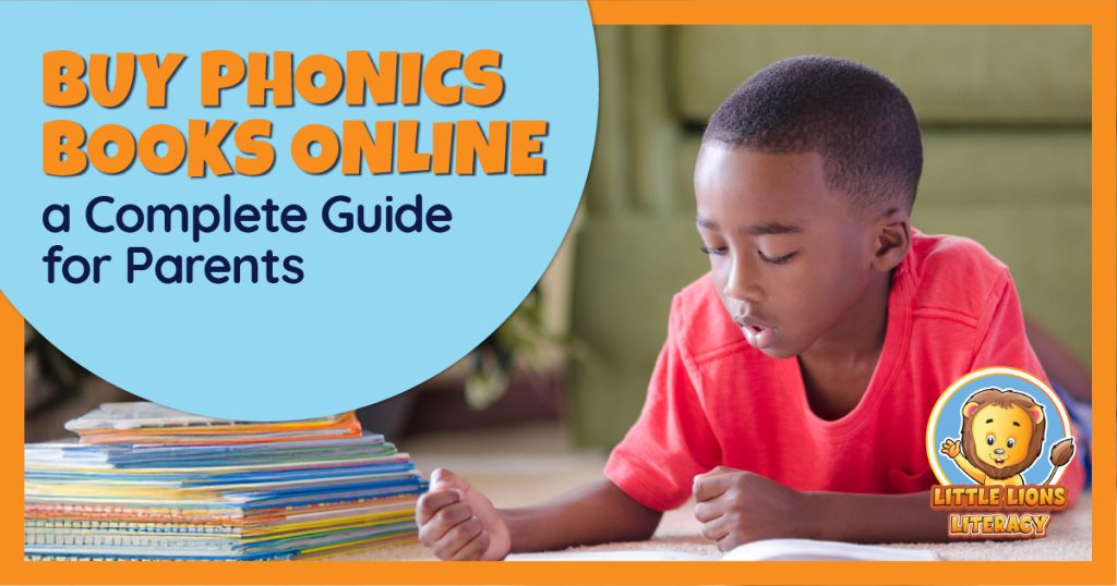 Child reading phonics book. Buy phonics books online.