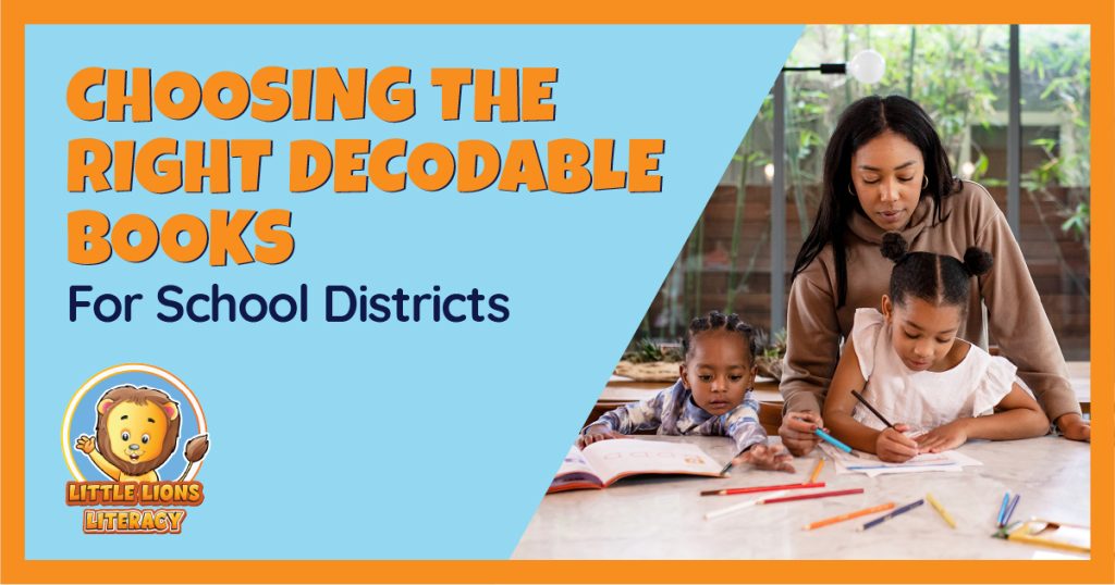 decodable books school district