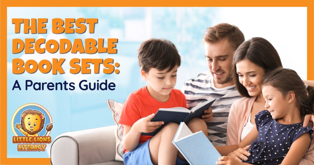 Parents and Kids Reading Decodable Books Together