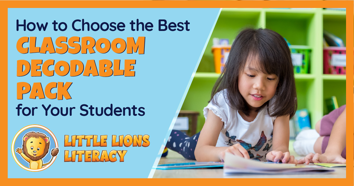 students reading decodable classroom pack