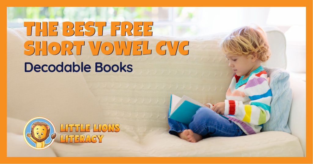 Free Short Vowel CVC books