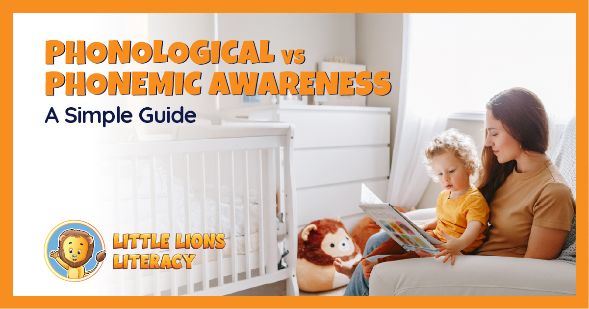 Phonological vs Phonemic Awareness