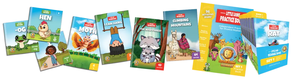 Little Lions Literacy Books