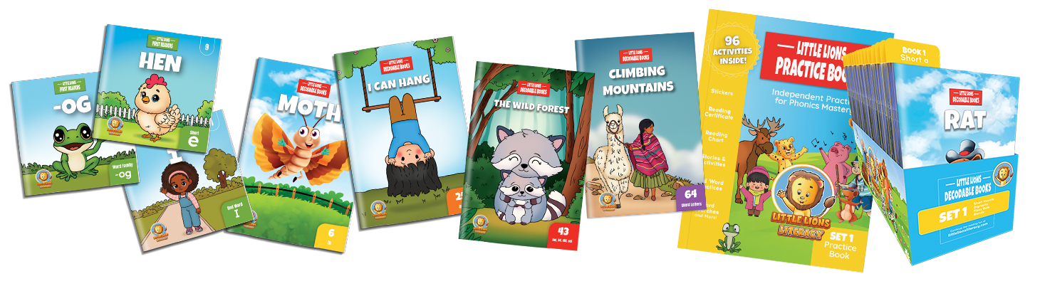 Little Lions Literacy Books