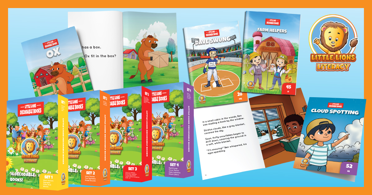 Little Lions Literacy Decodable Books